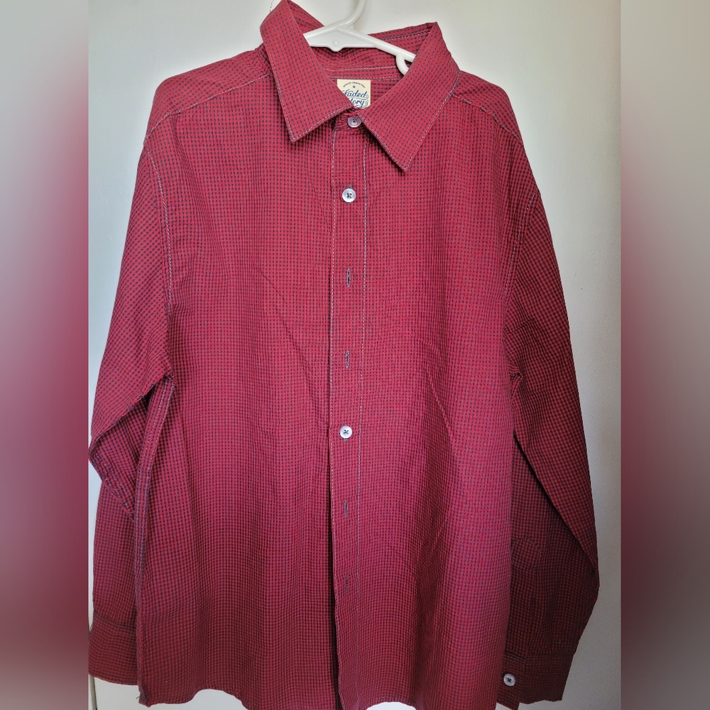 Boys button down shirt